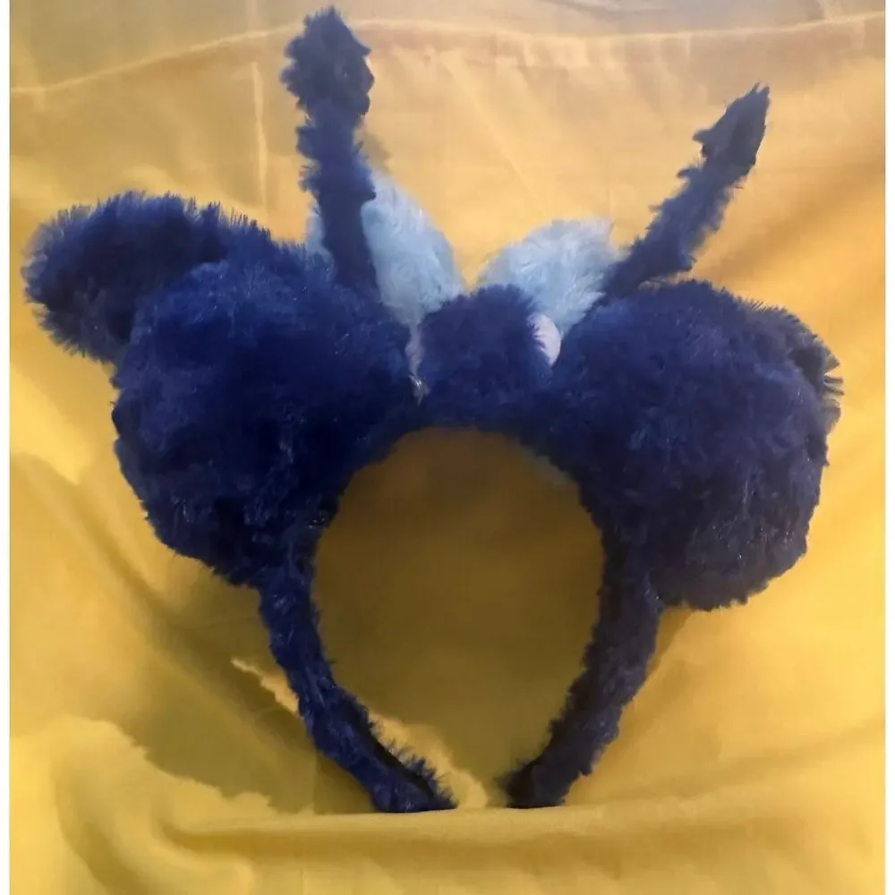 NWOT Handmade Disney Stitch Experiment 626 Light Up Fuzzy Ears Headband